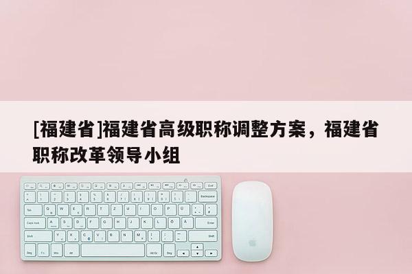 [福建省]福建省高級(jí)職稱調(diào)整方案，福建省職稱改革領(lǐng)導(dǎo)小組